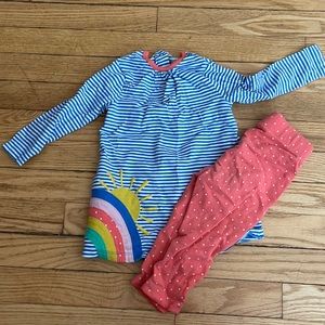 Baby Boden rainbow outfit